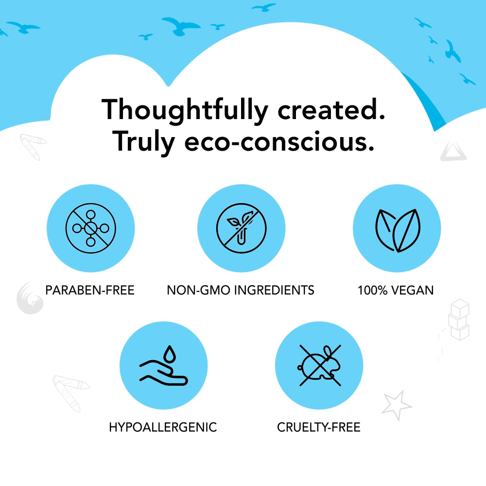 My First Crayon - Baby Boy - 4 Jumbo Washable Block Crayons Colours for kids 12m+