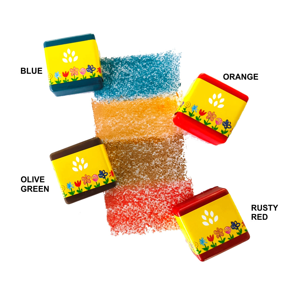 My First Crayon - Baby Boy - 4 Jumbo Washable Block Crayons Colours for kids 12m+