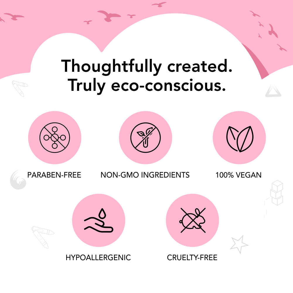 My First Crayon - Baby Girl - 4 Jumbo Washable Block Crayons Colours for kids 12m+