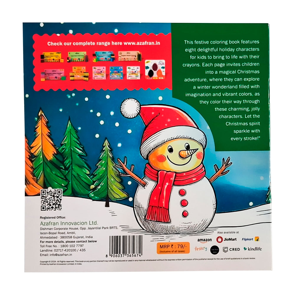 My First Coloring Adventures - Coloring Book - Christmas Edition