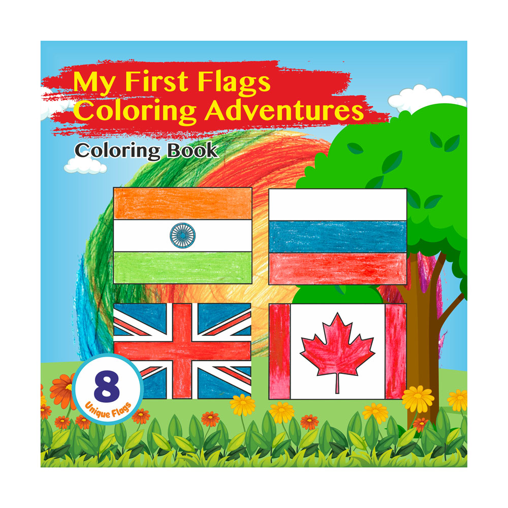 My First Flags Coloring Adventures - Cooring Book