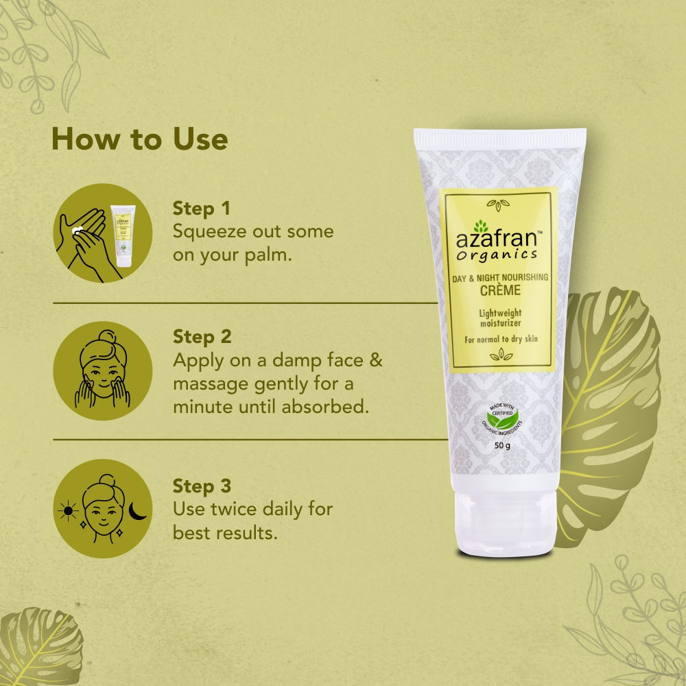 Day & Night Nourishing Cream - Lightweight Moisturizer