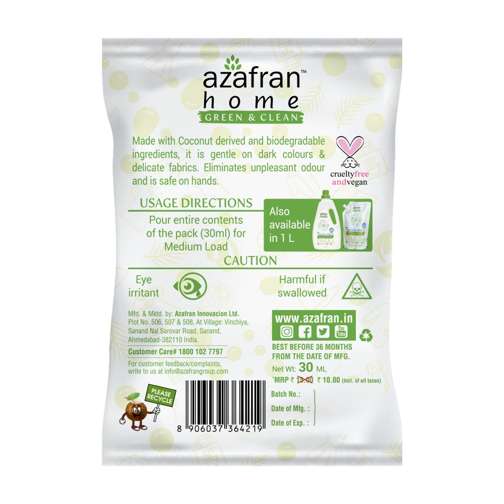 Sample - Tropical Breeze Liquid Laundry Detergent