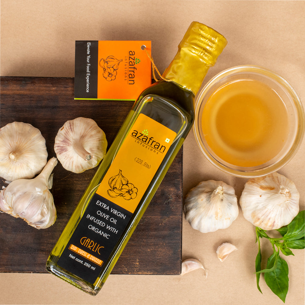 Garlic Infused Extra Virgin Olive Oil
