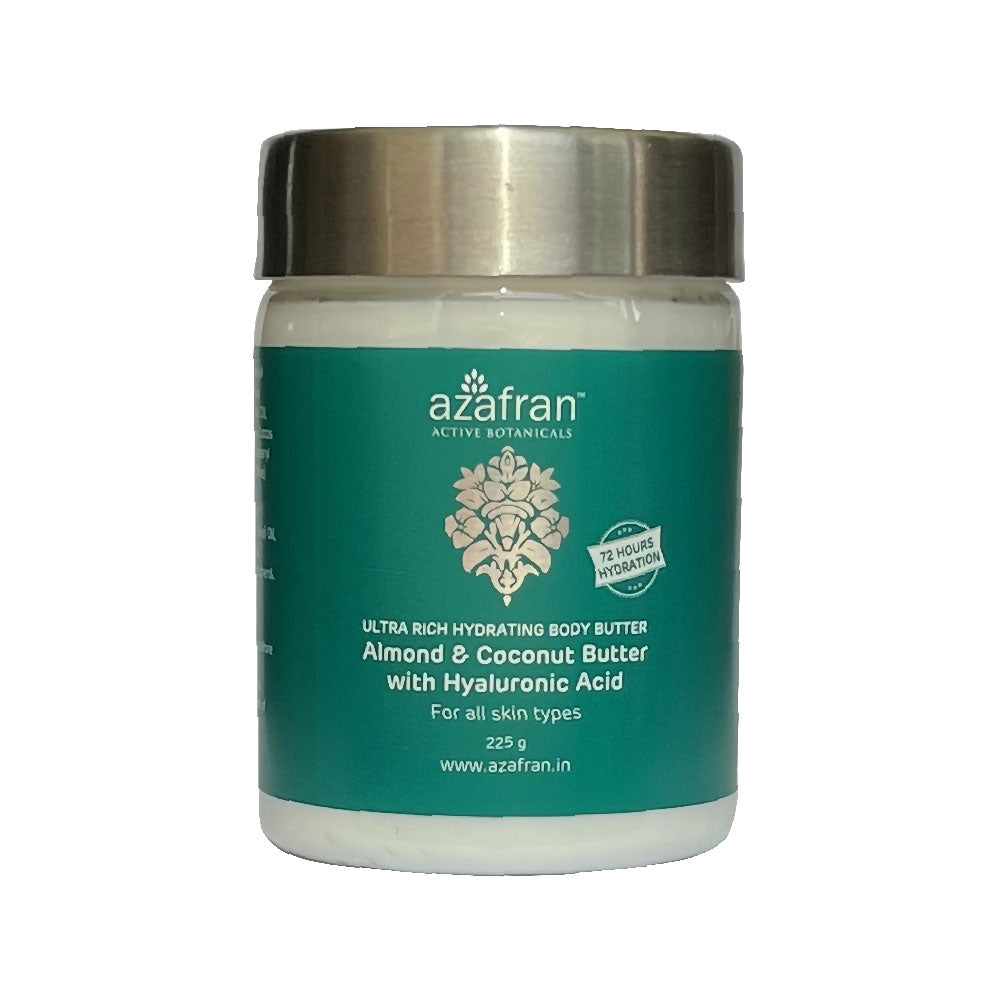 Ultra Rich Hydrating Body Butter - Almond & Coconut Butter with Hyaluronic Acid