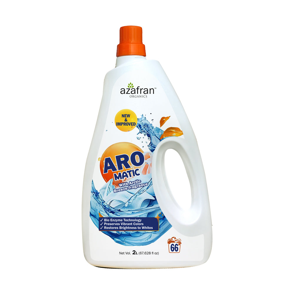 ARO MATIC Liquid Detergent with Arctic Breeze Fragrance - 810 ml