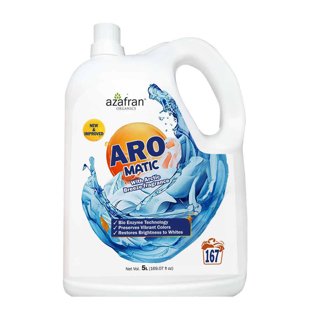 ARO MATIC Liquid Detergent with Arctic Breeze Fragrance - 810 ml