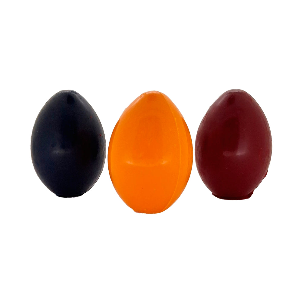 Big Egg Crayon - 3 Egg Shaped Washable Crayons