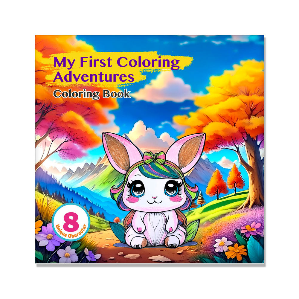 My First Coloring Adventures - Coloring Book