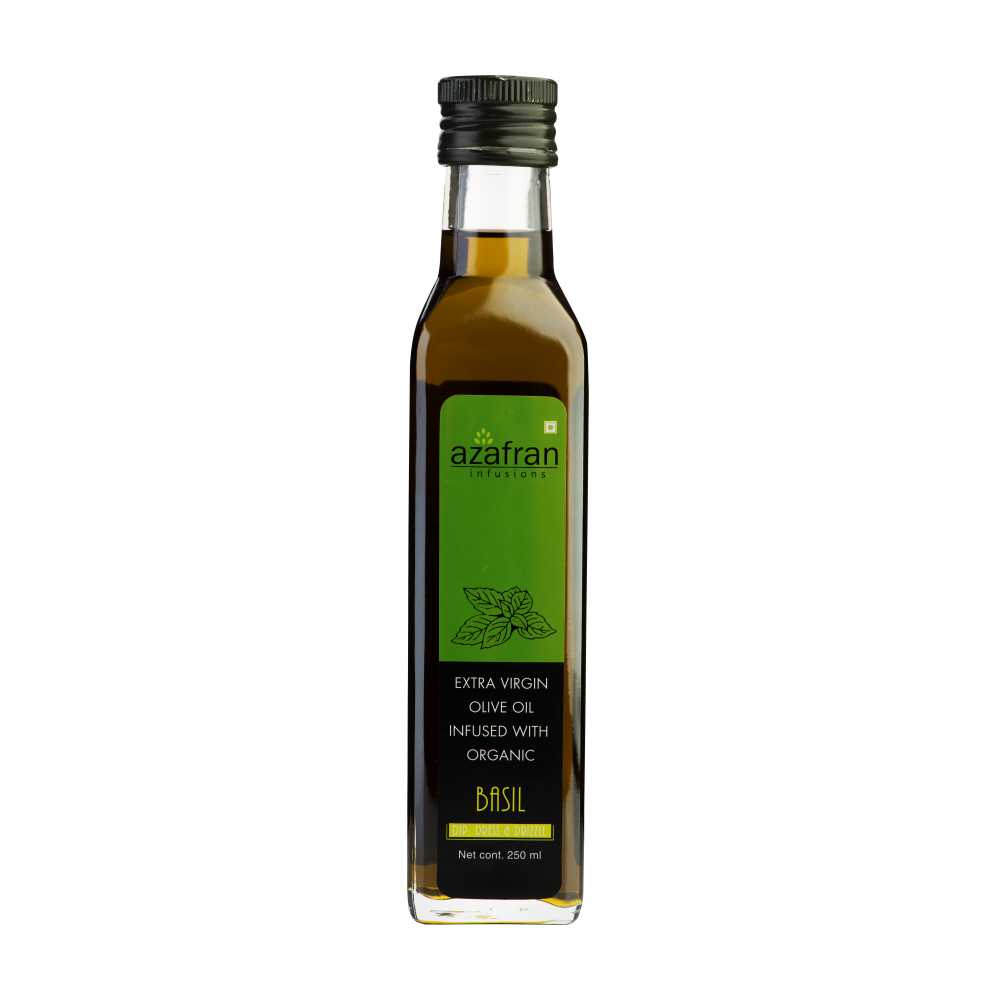 Basil Infused Extra Virgin Olive Oil