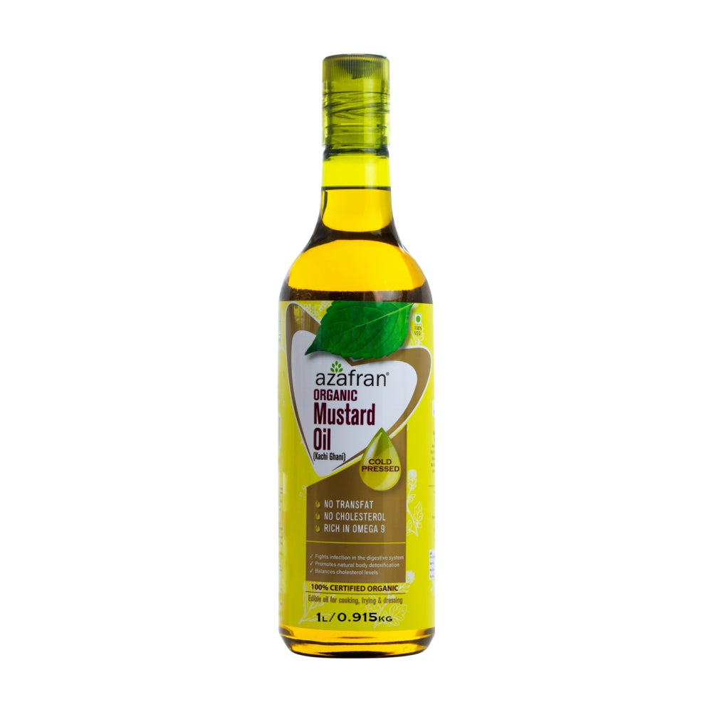 Organic Mustard Oil (Cold Pressed)