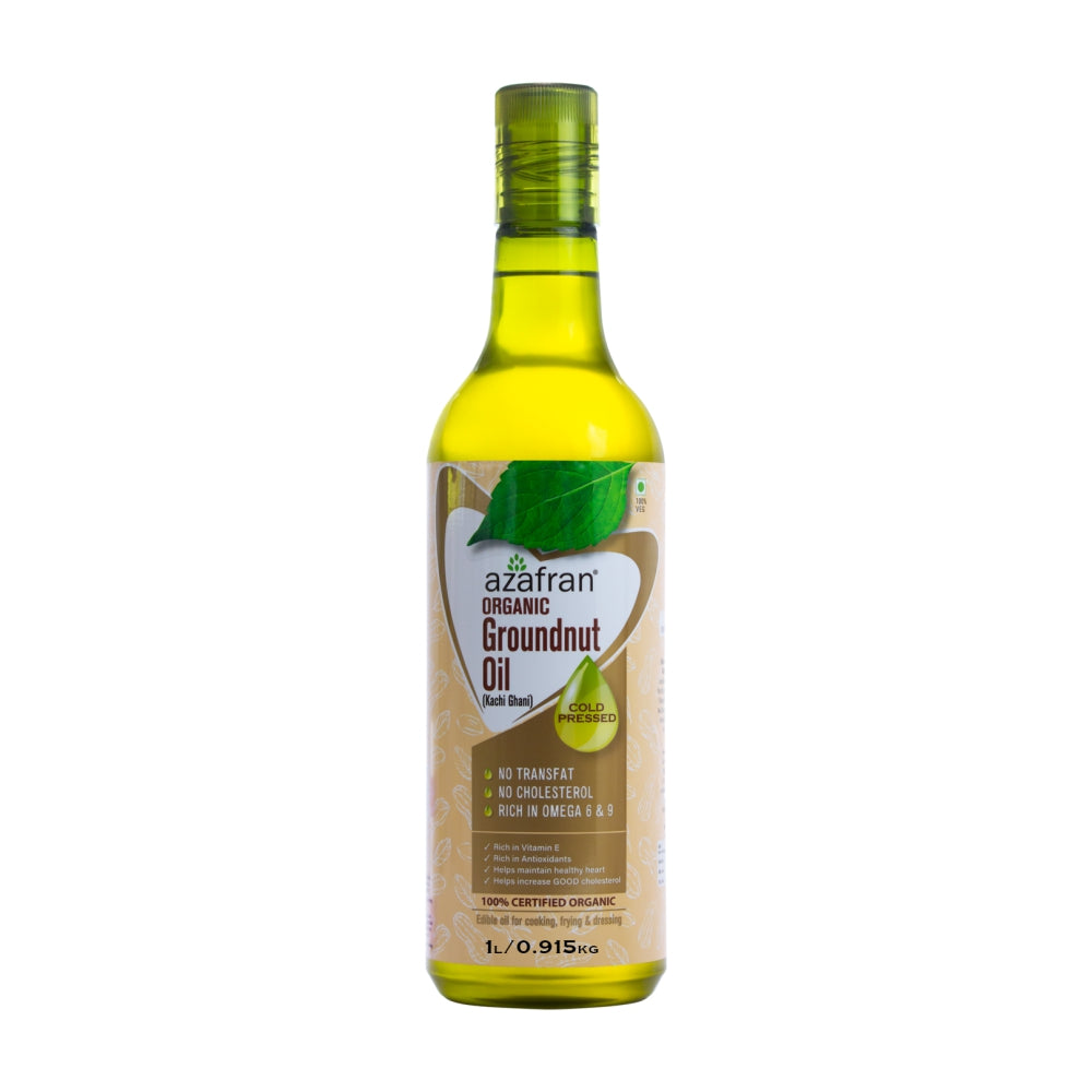 Organic Groundnut Oil (Cold Pressed)