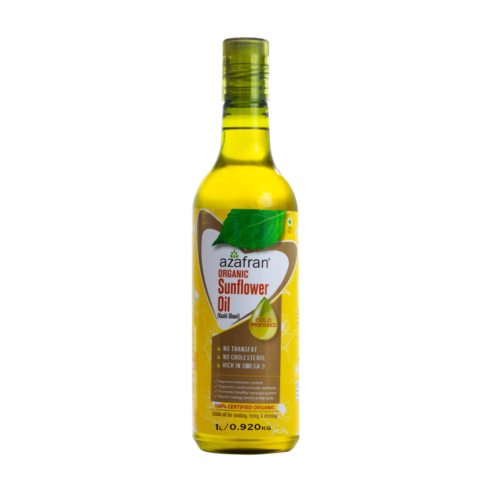 Organic Sunflower Oil (Cold Pressed)