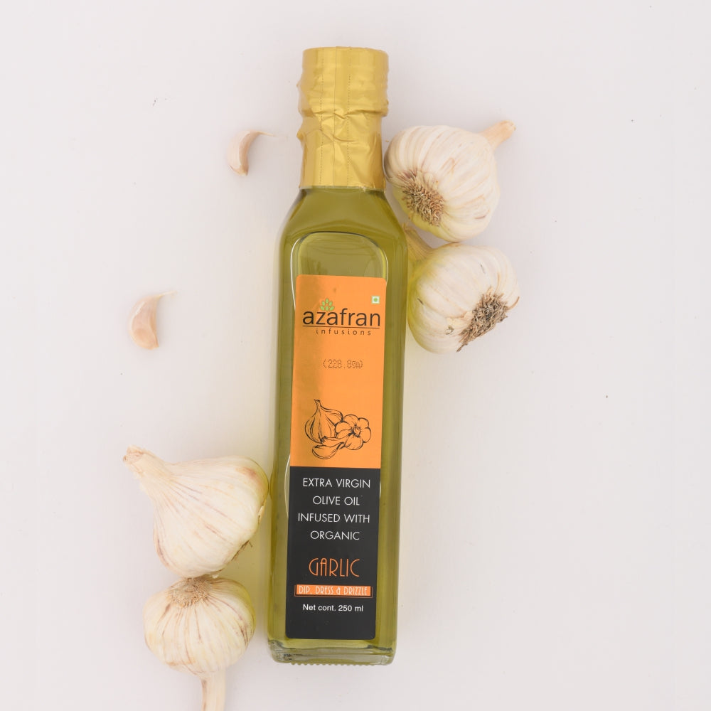 Garlic Infused Extra Virgin Olive Oil