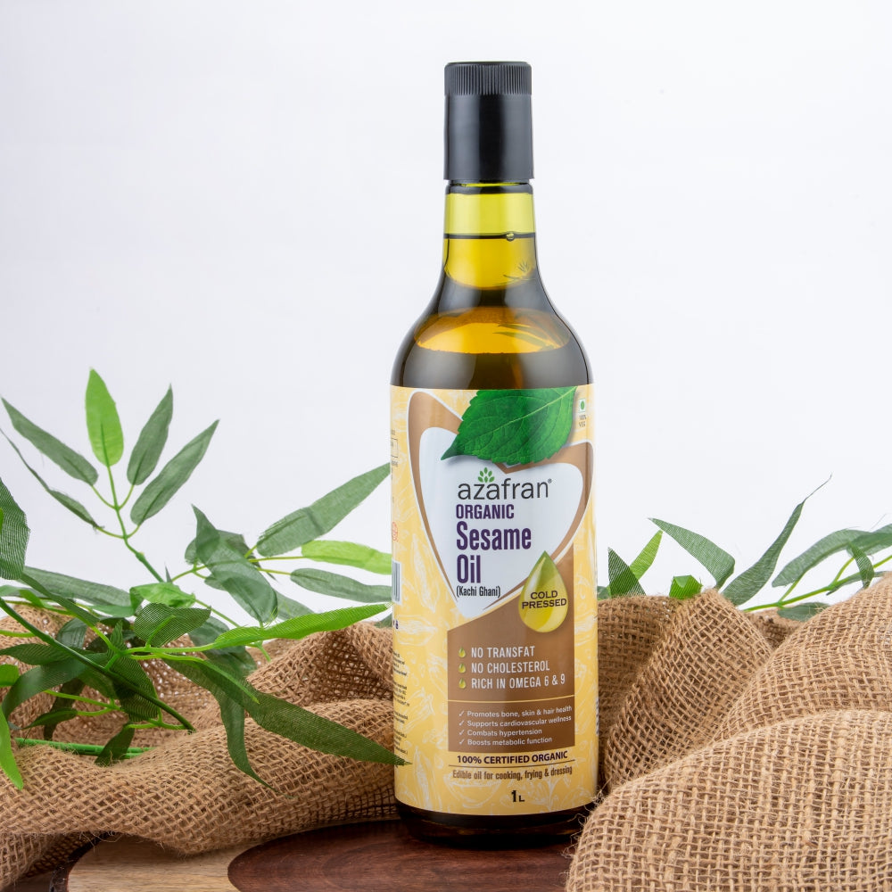 Organic Sesame Oil (Cold Pressed)