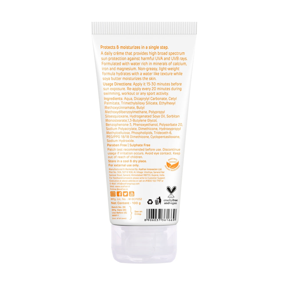 D’fend SPF 30 Non-toxic plant-based sunscreen