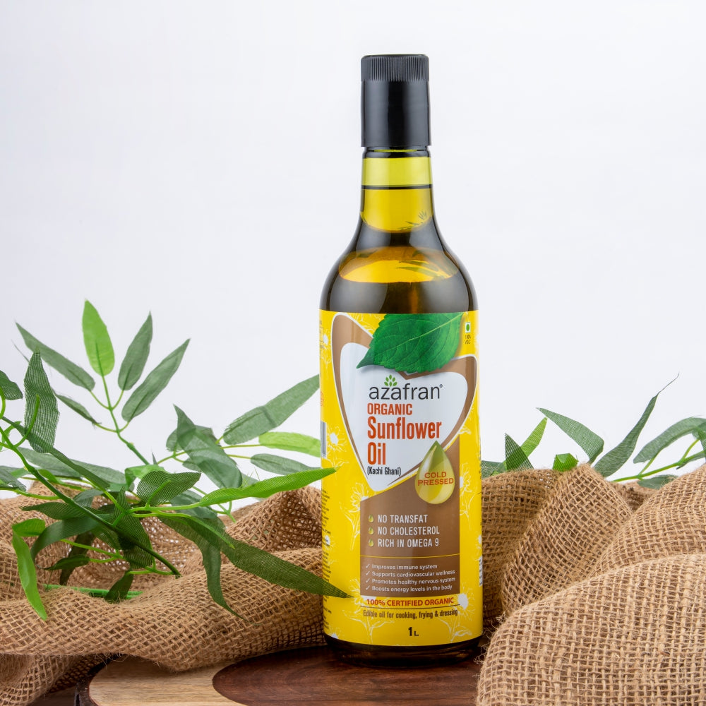 Organic Sunflower Oil (Cold Pressed)