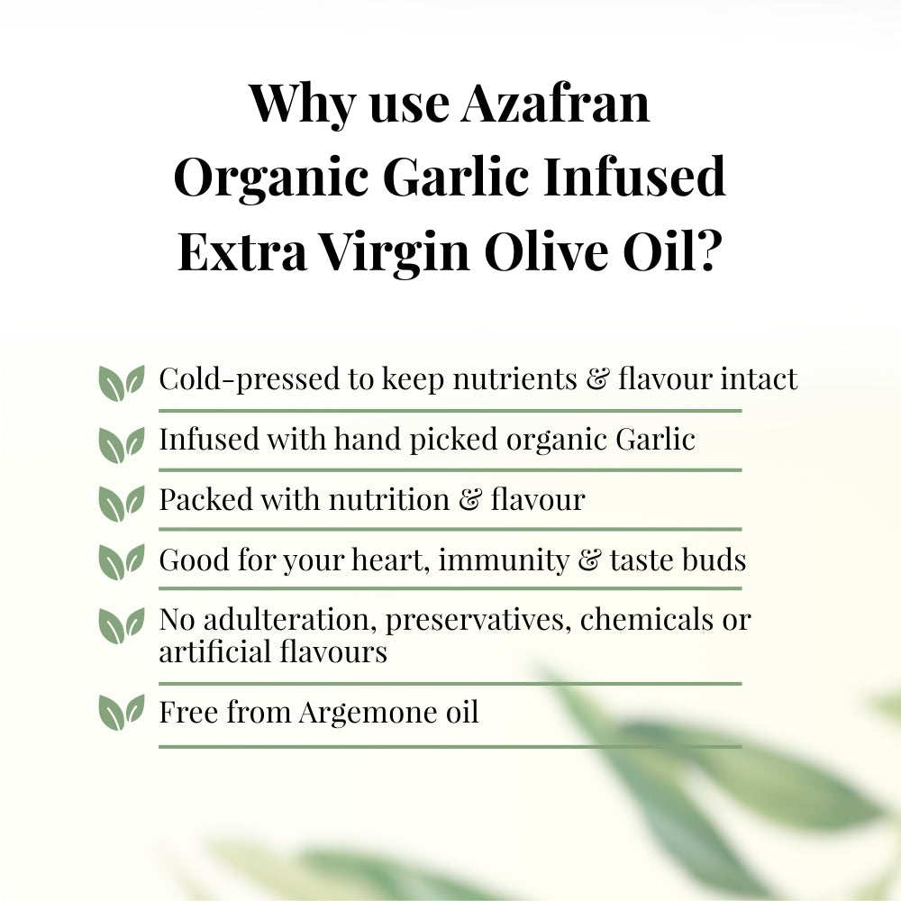 Garlic Infused Extra Virgin Olive Oil