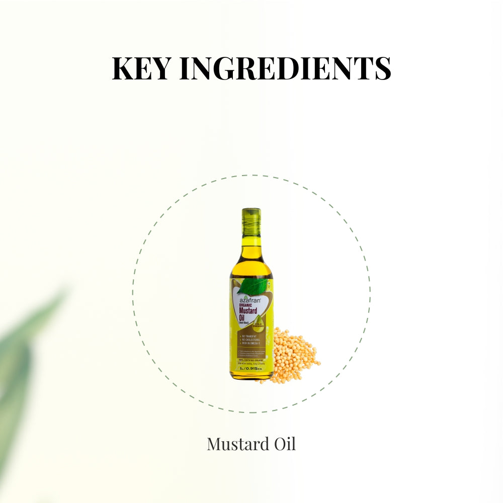 Organic Mustard Oil (Cold Pressed)