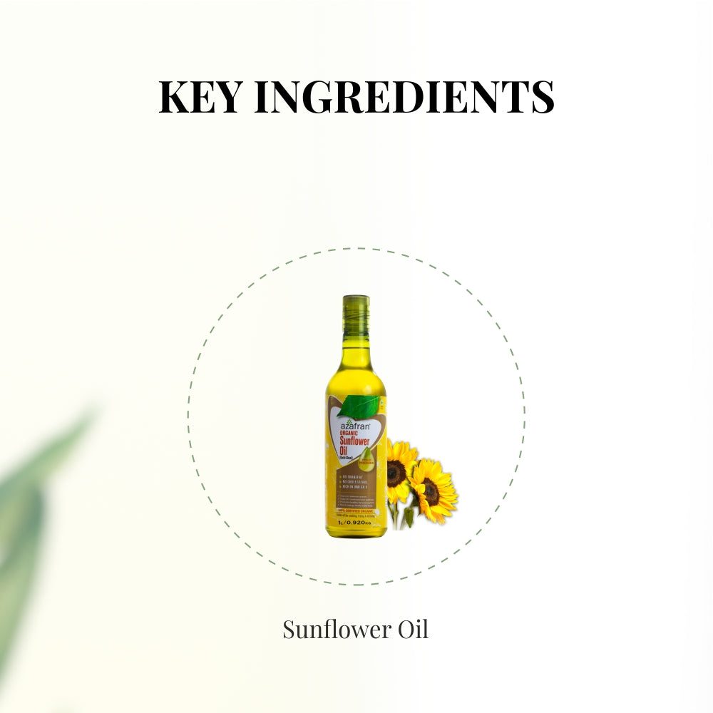 Organic Sunflower Oil (Cold Pressed)