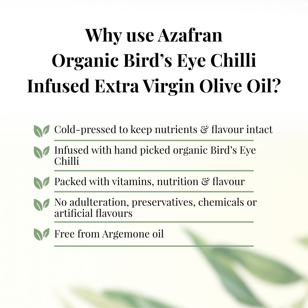 Bird's Eye Chilli Infused Extra Virgin Olive Oil
