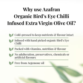 Bird's Eye Chilli Infused Extra Virgin Olive Oil