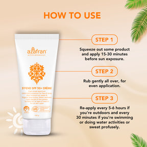 D’fend SPF 30 Non-toxic plant-based sunscreen