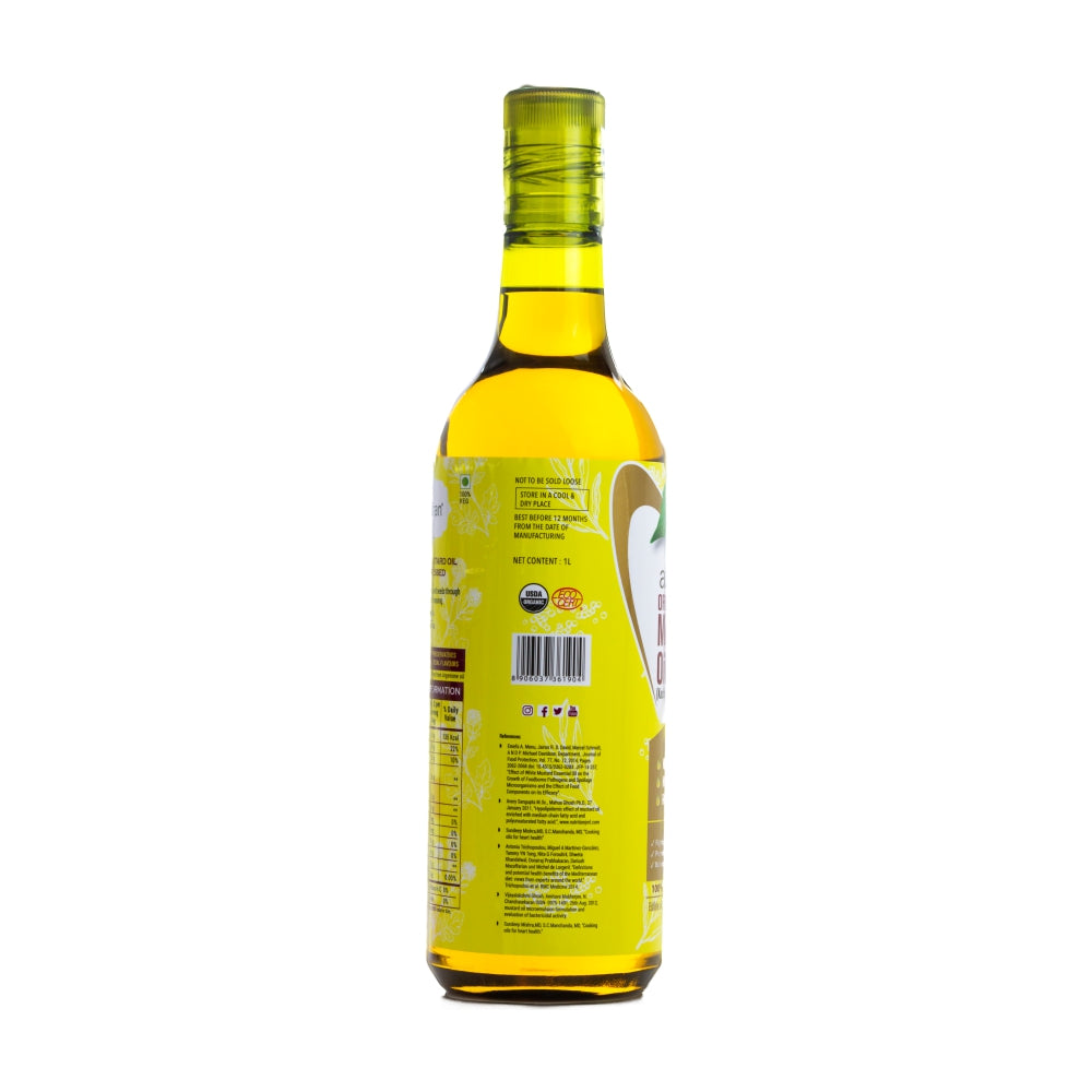 Organic Mustard Oil (Cold Pressed)